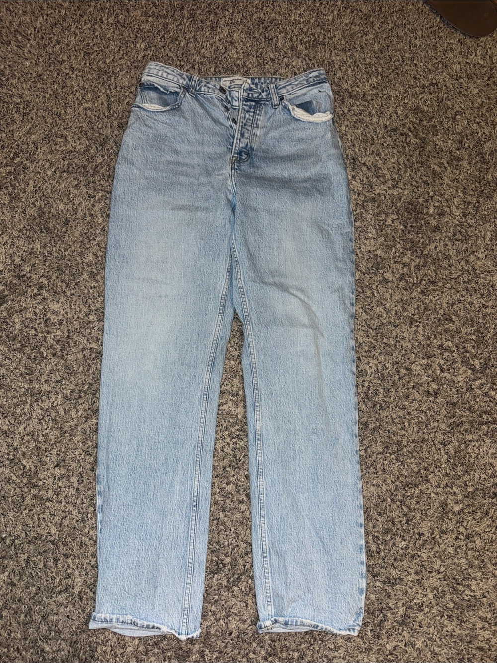 Abercrombie & Fitch High Rise Dad Jean